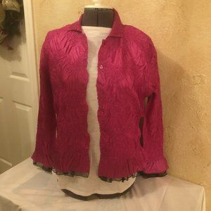 Crinkled Rose Jacket